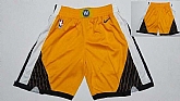 Warriors Yellow Earned Edition Nike Swingman Shorts,baseball caps,new era cap wholesale,wholesale hats